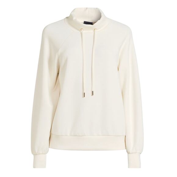 Scoop Women's Small (4-6) Ultimate ScubaKnit Funnel Neck Sweatshirt Cozy Soft - Picture 1 of 7